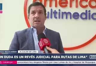 Reggiardo: decisión en EE.UU. es revés judicial a Rutas de Lima