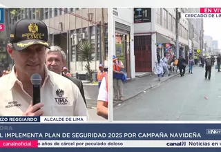 Reggiardo destaca comando unificado en plan de seguridad navideño