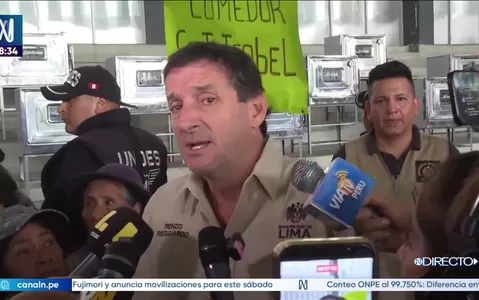 Alcalde Reggiardo no descarta nuevo cierre del tránsito en Lima ante eventuales movilizaciones