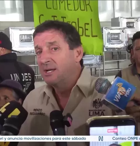 Alcalde Reggiardo no descarta nuevo cierre del tránsito en Lima ante eventuales movilizaciones