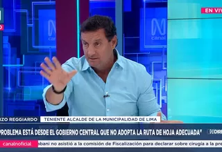 Reggiardo se pronunció sobre posible censura a Santiváñez