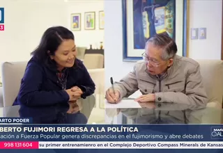 El regreso de Alberto Fujimori a la política