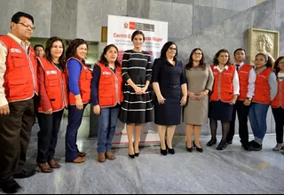 Reina Letizia visitó centro de atención a mujeres víctimas de violencia en MIMP