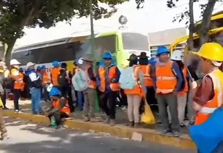 Reinfo: Mineros artesanales bloquean la Panamericana Sur