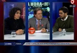 Renato Cisneros y José Carlos Agüero, dos historias paralelas