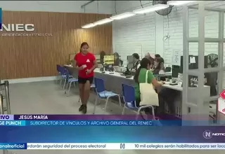 Reniec amplía atención hasta medianoche para entrega de DNI previo a elecciones