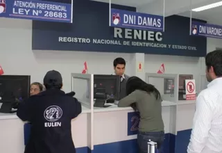 Reniec amplió horario hasta las 6:00 p. m. para recojo de DNI