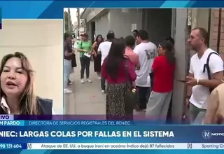 Reniec descarta falla en su sistema y anuncia atención adicional por alta demanda