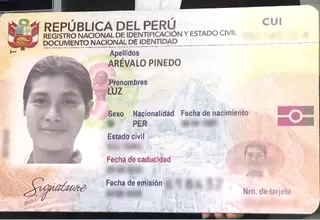 Reniec: Desde hoy solo se emitirá el DNI electrónico 3.0 en Perú
