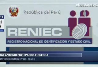 El Reniec inscribirá desde hoy las defunciones de forma automática