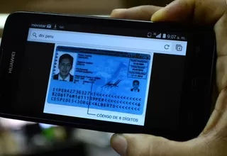 Reniec: lanzarán aplicación ‘DNI móvil’ para identificarse desde el celular