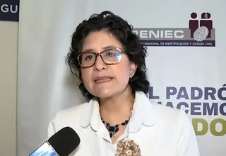 Jefa del Reniec: Más de 27 millones figuran en padrón electoral 2026 