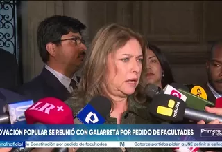 Renovación Popular evalúa pedido de facultades tras cita con premier