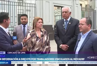 Caso Movadef: Renovación Popular pide a la Dircote información sobre diez trabajadores del Congreso