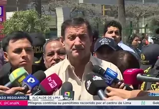 Renzo Reggiardo afirma que hay mejoras en las cifras de delincuencia