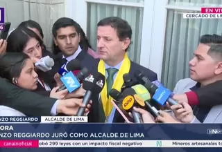 Renzo Reggiardo: Estado de emergencia debe incluir paquete de medidas