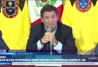 Reggiardo rechaza denuncia de Juntos por el Perú por supuesta falta de neutralidad