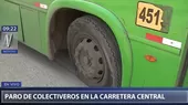 Reportan robo a pasajeros y daño a buses en la autopista Ramiro Prialé - Noticias de ramiro-priale