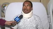 Rescatista de la PNP golpeado por congeladora se encuentra estable y recuperándose - Noticias de moderna