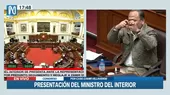 La respuesta del ministro González durante su presentación en el Congreso  - Noticias de heidy-juarez