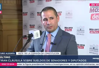 Retiran propuesta para aumentar sueldos a senadores y diputados