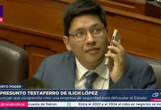 La revelación del presunto testaferro de Ilich López