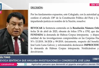 Revocan fallo que anulaba investigaciones contra Luna Gálvez