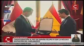 Rey Felipe VI recibió medalla de honor en grado de Gran Cruz del Congreso - Noticias de mohamed-vi