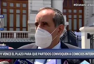 Ricardo Burga aclaró que Acción Popular aún no tiene un candidato presidencial definido para elecciones 2021