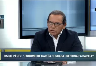 Pinedo: “Chat entre Cheesman y Barata fue una desesperación de reivindicar imagen de Alan García”