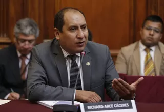 Richard Arce: El gobierno “está destruyendo la institucionalidad”