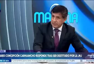 Concepción Carhuancho cuestiona sanción de la JNJ por demora en apelación de caso Castañeda