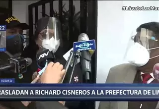 Richard Swing fue trasladado a la Prefectura: "Soy inocente, lo voy a probar"