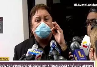 Richard Swing: Todo lo que dije en ese audio es falso, quería saber hasta dónde llegaba el Congreso 