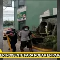 Rímac: fingía ser indigente para robar en paraderos