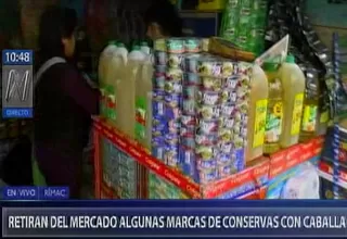 Rímac: retiran del mercado algunas marcas de conservas con caballa