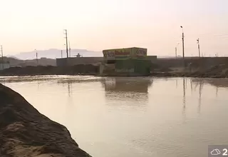 Desborde del río Chilca interrumpe el ingreso al balneario de Pucusana