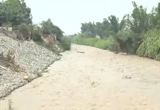 Río Chillón: Vecinos preocupados por incremento de caudal