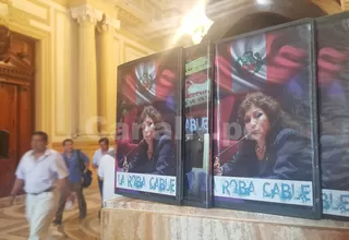 ‘La Roba Cable’: congresista Celia Anicama reparte su película en el Legislativo