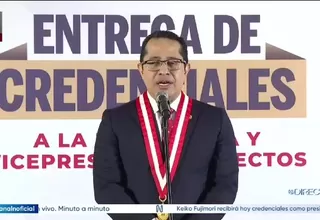 Roberto Burneo: “La elección de la primera presidenta del Perú marca un hecho histórico para el país”