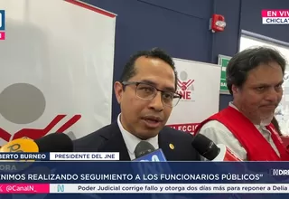 Roberto Burneo: JNE convocará pacto ético y evalúa debate con 39 partidos