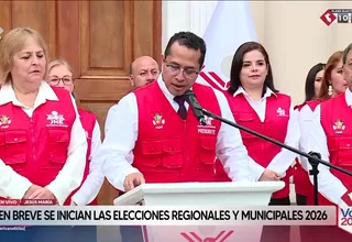 Roberto Burneo: JNE desplegará cerca de 30 mil fiscalizadores durante las elecciones