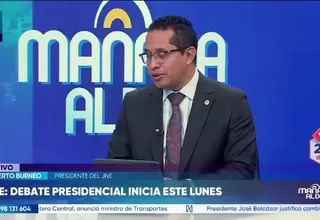 Roberto Burneo: JNE irá al Congreso cuando existan garantías institucionales