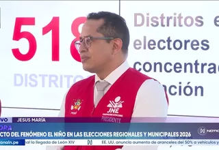 Presidente del JNE anuncia depuración final de listas de candidatos para el 5 de septiembre