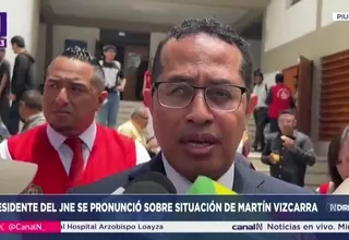 Roberto Burneo señala que Martín Vizcarra está inhabilitado y no podrá postular en elecciones