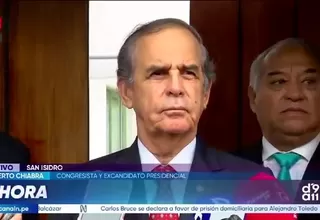 Roberto Chiabra: "La reconciliación no pasa por indultar a Pedro Castillo"