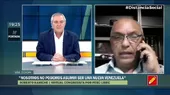 Kamiche: "Definitivamente nosotros no podemos asumir ser una segunda Venezuela" - Noticias de roberto-chaves