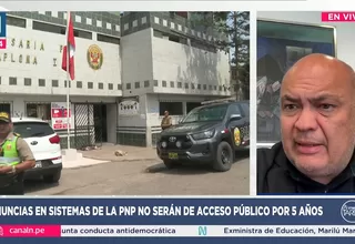 Roberto Pereira rechaza norma que restringe denuncias penales