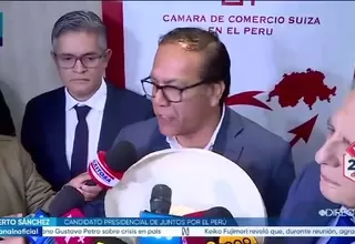 Roberto Sánchez: "Antauro Humala no forma parte del partido"