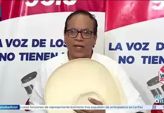 Roberto Sánchez minimiza encuesta y reafirma propuesta de nueva Constitución